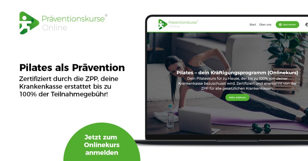 Pilates als Präventionskurs